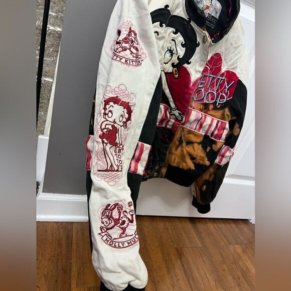 ⚡CLOSET CLEAR-OUT: PRICE DROP⚡ RARE Vintage Betty Boop JH Design Jacket - Picture 6 of 14